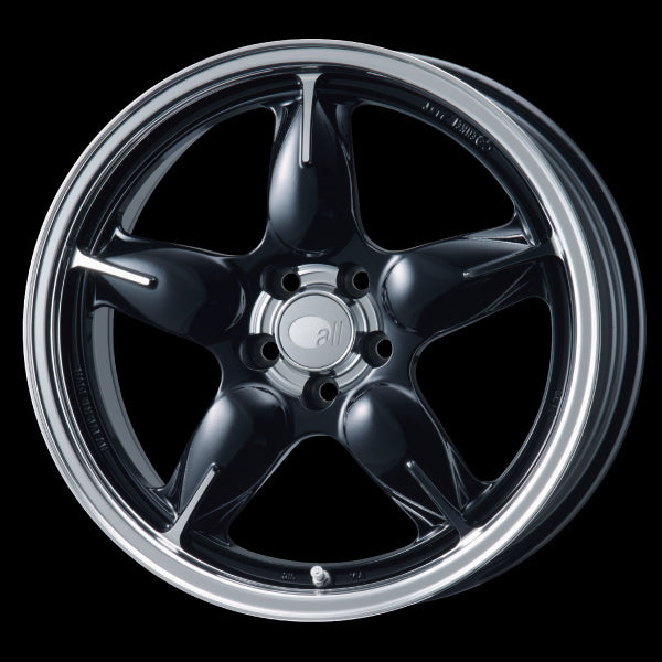 Enkei Japan all five - 17x7.5J - 5x100 - ET: 35/45 (Machining Black) - JDM-305-775-8035MCBK