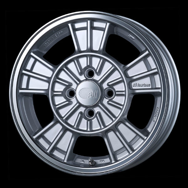 Enkei Japan all fourteen - 16x6.5J - 4x100 - ET: 38/45 (Machining Silver) - JDM-314-665-4945MCS