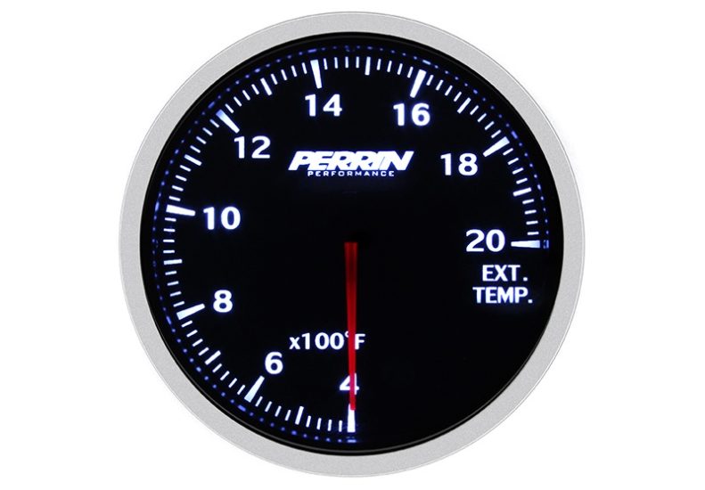 Perrin White,Red EGT Gauge - 60mm - 400-2000F - RZCrewEurope