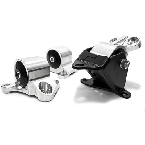 Aluminum Silver (2 Bolts) Engine Mount Kit ( Solid) - EK(All) - B10050-SOLID - RzcrewEurope.com
