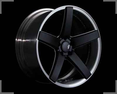 Rays Blackfleet V205C - 19x9J - 5x114.3 - ET: 26/32/36 (Matte Black Machining)