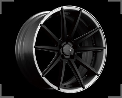 Rays Blackfleet V625C - 19x9.5J - 5x100 - ET: 32/38/42 (Matte Black Machining)