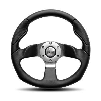 Momo - Commando 2R Steering Wheels - 3 Spokes Leather - 46mm Dish-C-73 - RZCrewEurope