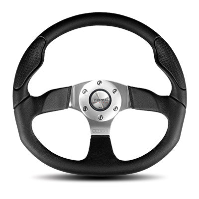 Momo - Commando 2R Steering Wheels - 3 Spokes Leather - 45mm Dish-C-74 - RZCrewEurope