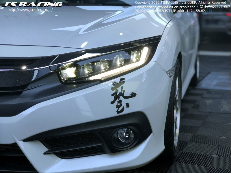 Js Racing - Coplus Full LED Head Lights - Honda - Civic Sedan FC1 - CPHD-FC1-PR - Rzcrew Garage