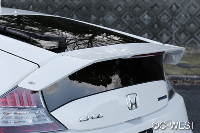 C-West - rear spoiler (with high mount) painted ABS - Honda - CR-Z ZF1 CZF101ARSBAB - Default Title CZF101ARSBAB - Rzcrew Garage