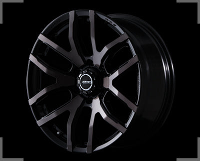 Rays Daytona FDX F6 - 17x8J - 6x139.7 - ET: 20 (Clear Black)
