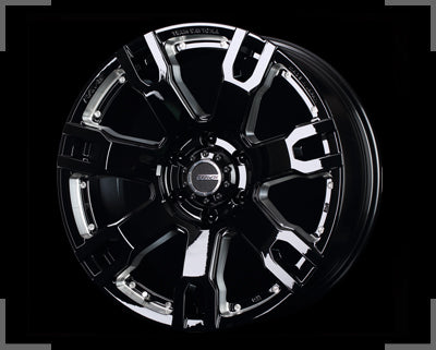 Rays Daytona FDX F7S 6 Holes - 17x8J - 6x139.7 - ET: 20 (Black Machining)