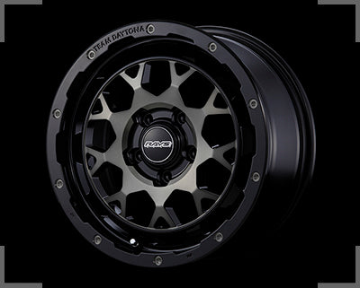 Rays Daytona M9 - 16x7J - 5x114.3 - ET: 40 (Black Disc Clear Smoke)