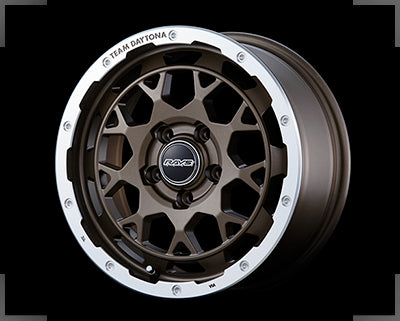Rays Daytona M9 - 17x7J - 5x114.3 - ET: 40 (Matte Bronze Rim Diamond Cut)