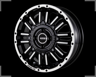 Rays Daytona MRX.H - 15x5J - 4x100 - ET: 48 (Black Full Diamond Cut)