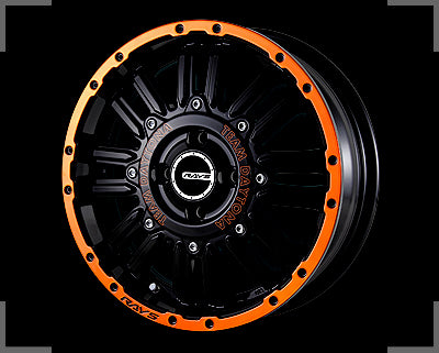 Rays Daytona MRX.H - 15x5J - 4x100 - ET: 48 (Clear Orange)