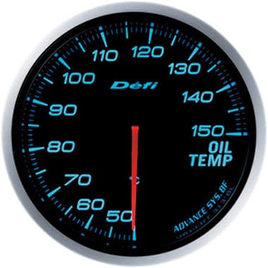 Defi Blue Advance BF Oil Temperature Gauge - 60mm - 50-150C-DF10403 - RZCrewGarage