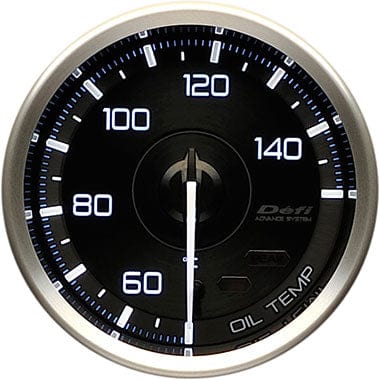 Defi White,Blue Advance A1 Oil Temperature Gauge - 60mm - 50-150C-DF15201 - RZCrewGarage