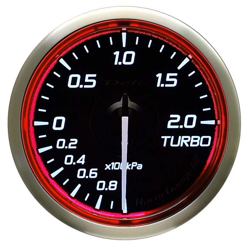 Defi Blue Racer N2 Boost Gauge - 60mm - 2 Bar - RZCrewEurope