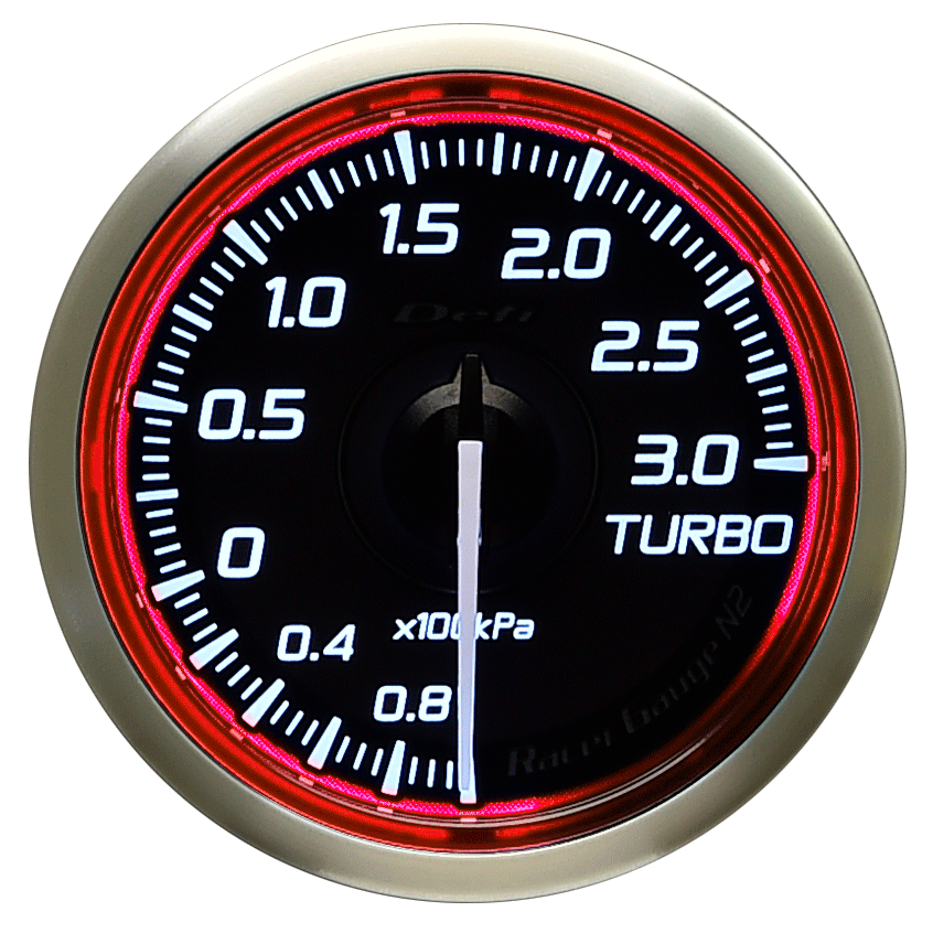 Defi Red Racer N2 Boost Gauge - 52mm - 3 Bar - RZCrewEurope