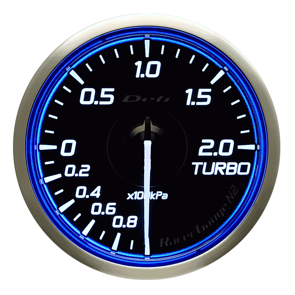 Defi Red Racer N2 Boost Gauge - 52mm - 2 Bar - RZCrewEurope