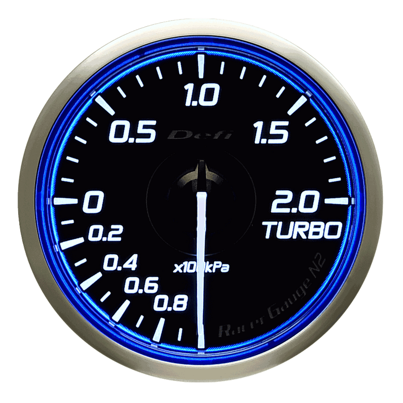 Defi Red Racer N2 Boost Gauge - 52mm - 2 Bar - RZCrewEurope