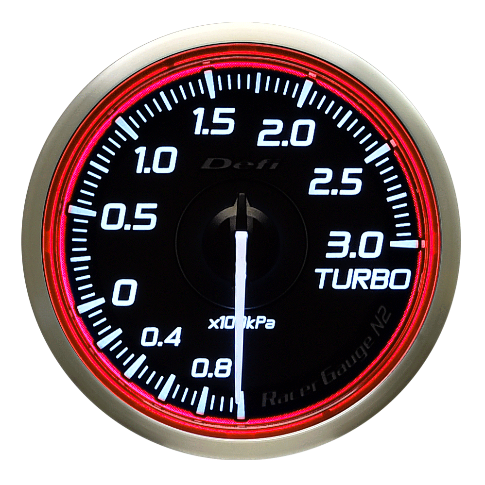 Defi Red Racer N2 Boost Gauge - 60mm - 3 Bar - RZCrewEurope