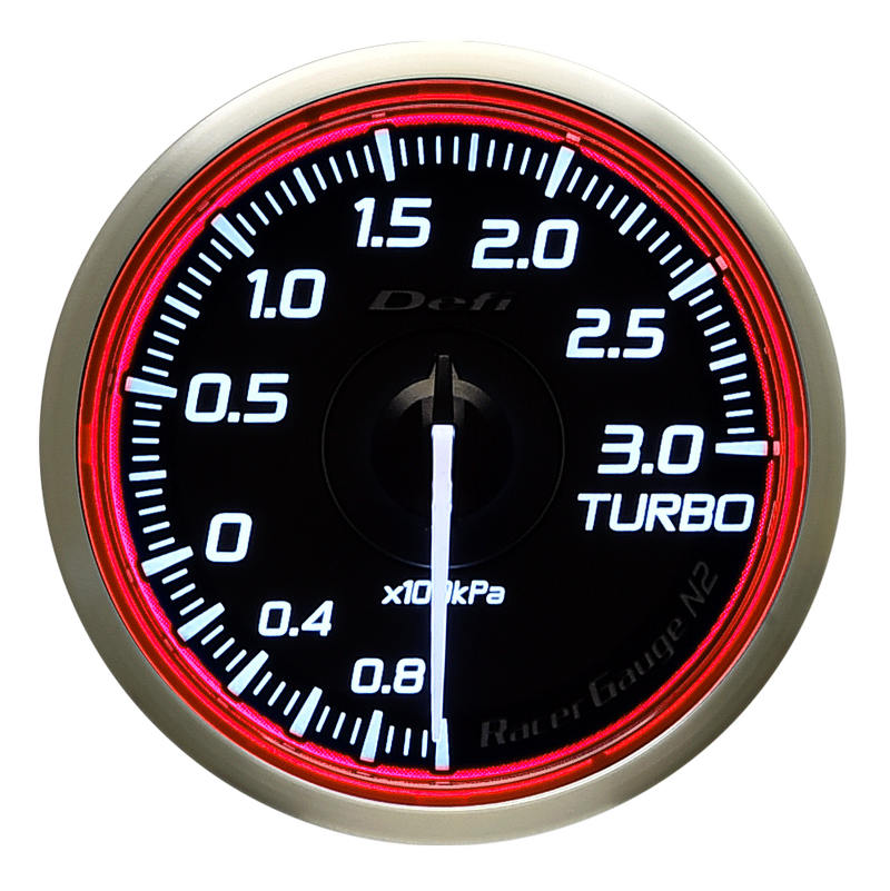 Defi Red Racer N2 Boost Gauge - 60mm - 3 Bar - RZCrewEurope