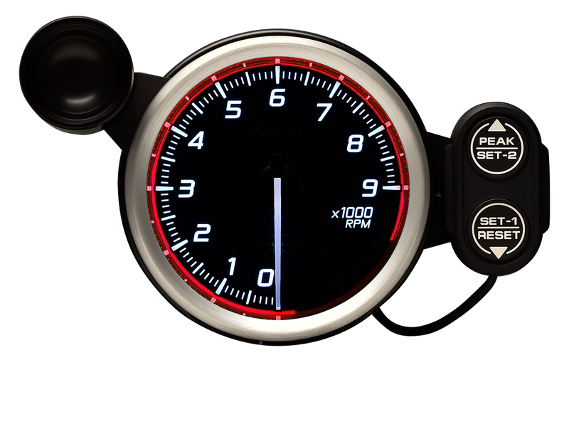 Defi Red Racer N2 RPM Gauge - 80mm - 9000 Rpm - RZCrewEurope