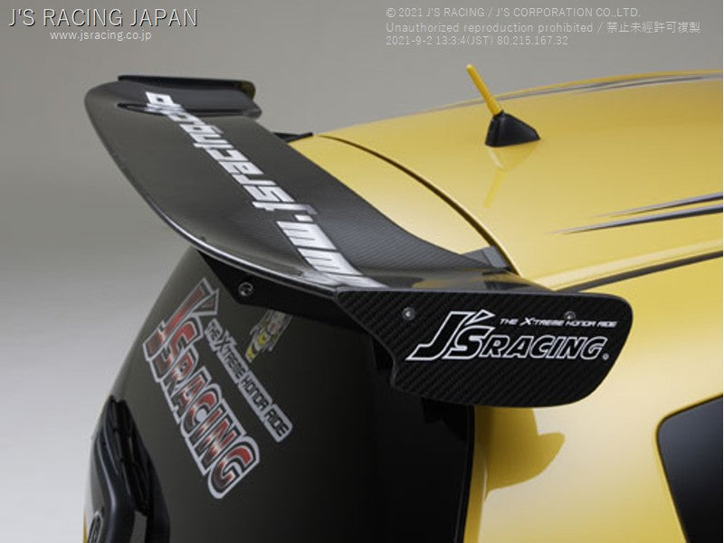 Js Racing - 3D GT-WING WET Carbon - Honda - Fit-Jazz GE6/GE7/GE8/GE9 - Default Title DGW-F3-C - Rzcrew Garage