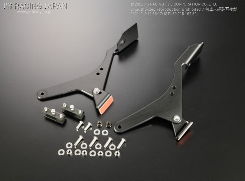 Js Racing - 3D GT-WING Low Mount - Honda - Fit-Jazz GE6/GE7/GE8/GE9 - Default Title DGW-F3-LMS - Rzcrew Garage