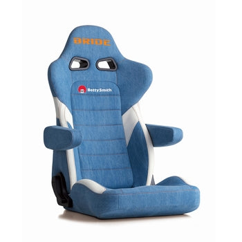 Bride Euroster II Cruz Betty Smith Reclinable Seat - Frp - Blue-E54S2N - Rzcrewgarage