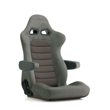 Bride Euroster II Cruz (Seat Heater) Reclinable Seat - Frp - Grey-E57LLN - Rzcrewgarage
