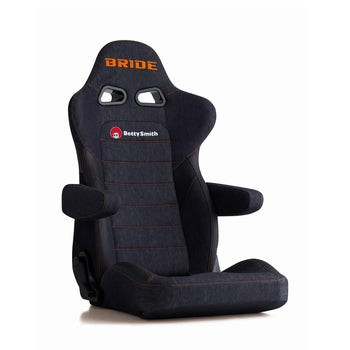 Bride Euroster II Cruz Betty Smith (Seat Heater) Reclinable Seat - Frp - Blue-E57S1N - Rzcrewgarage
