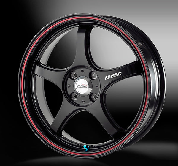 5zigen FN01R-C Alpha - 17x7J - 5x100 - ET: 45 (Black Red Line)