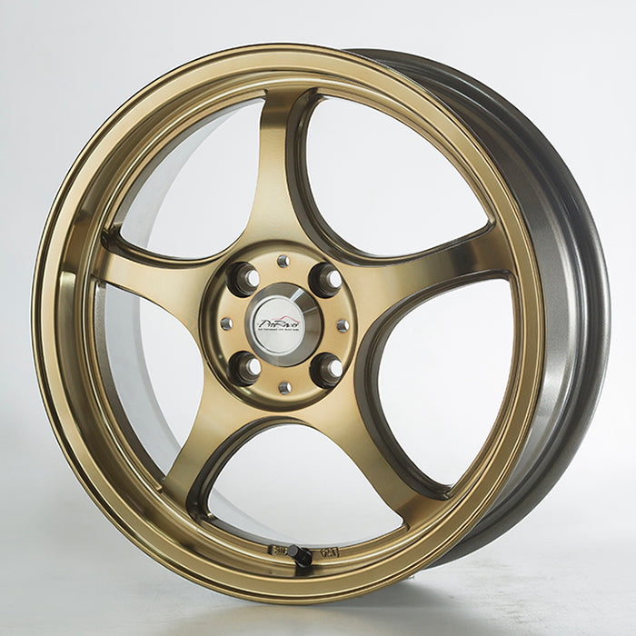 5zigen FN01R-C Alpha - 17x7J - 4x100 - ET: 45 (Clear Bronze)