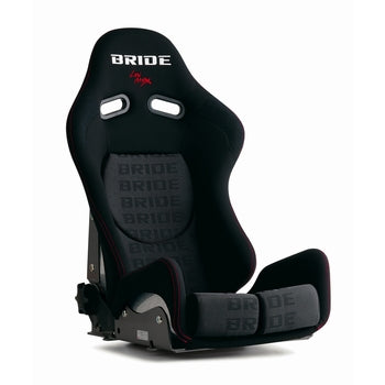Bride Gias II Sport Standard Cushion Reclinable Seat - Frp - Black Graduation-G22HMF - Rzcrewgarage
