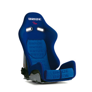 Bride Gias II Standard Cushion Reclinable Seat - Carbon Aramid - Blue-G22JMR - Rzcrewgarage