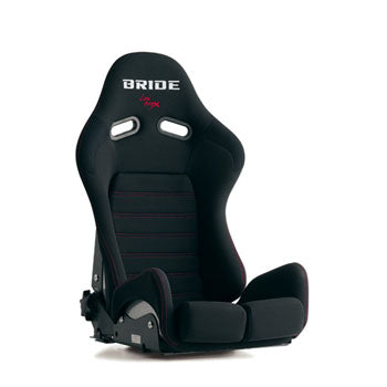 Bride Gias II Sport Limited Black Stitch On Standard Cushion Reclinable Seat - Frp - Black-G22SMF - Rzcrewgarage