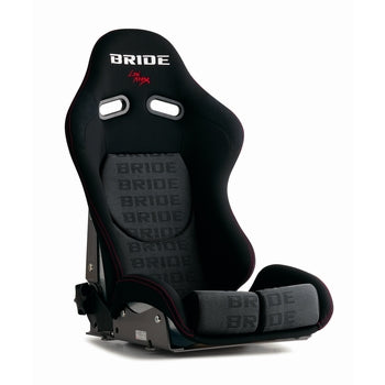 Bride Stradia II Sport Reclinable Seat - Frp - Black Graduation-G23HMF - Rzcrewgarage