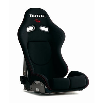 Bride Stradia II Sport Low Cushion Reclinable Seat - Frp - Black-G33AMF - Rzcrewgarage