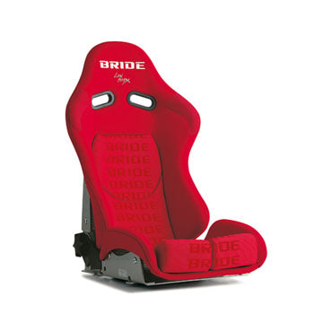 Bride Stradia II Low Cushion Reclinable Seat - Super Aramid - Red-G33IZR - Rzcrewgarage