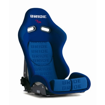 Bride Stradia II Sport Low Cushion Reclinable Seat - Frp - Blue-G33JMF - Rzcrewgarage