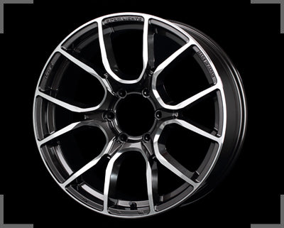 Rays Gram Lights Azure 57ANA-X - 20x8J - 6x139.7 - ET: 5/32 (Super Dark Gunmetal Diamond Cut)