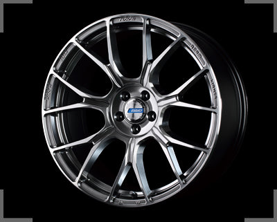 Rays Gram Lights Azure 57BNA - 19x8.5J - 5x114.3 - ET: 45/38/36 (Noble Silver Diamond Cut)