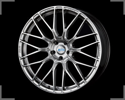 Rays Gram Lights Azure 57CNA - 20x8.5J - 5x120 - ET: 35/20 (Noble Silver Diamond Cut)