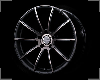 Rays Gram Lights Azure 57GMA - 19x8.5J - 5x114.3 - ET: 33/50 (Super Dark Gunmetal Matte Diamond Cut)