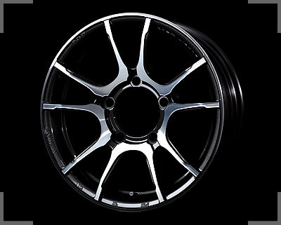 Rays Gram Lights Azure 57JMA - 16x5.5J - 5x139.7 - ET: 22 (Super Dark Gunmetal Bright Diamond Cut)