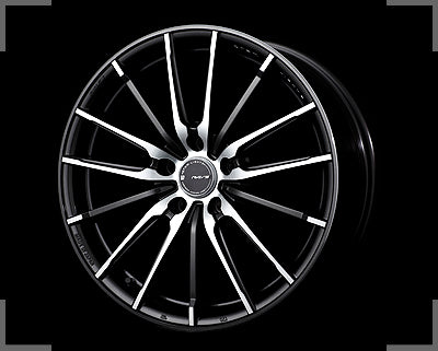 Rays Gram Lights Azure 57XMA - 17x7J - 5x100 - ET: 42/50 (Super Dark Gunmetal Bright Diamond Cut)