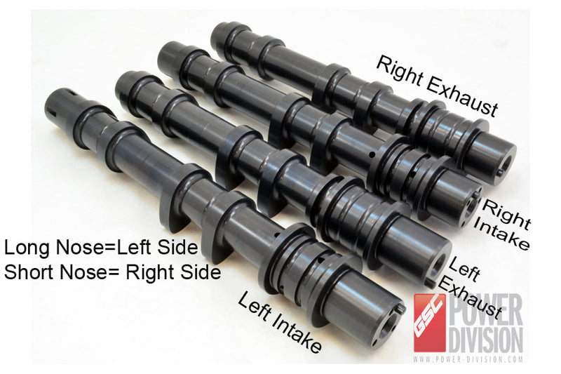 GSC Power Division - Billet Core Stage 1 USDM WRX non AVCS - 280/280 - Intake,Exhaust Camshafts - Subaru - EJ205 - GSC7020S3 - GSC7020S3