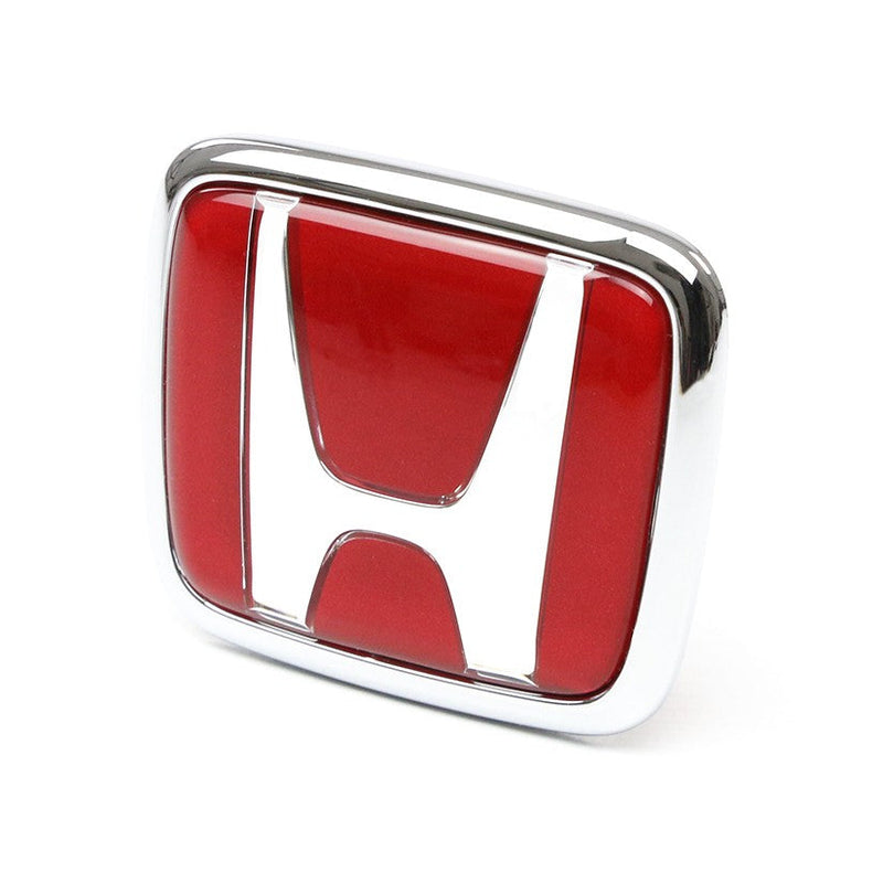 Genuine Honda Parts - Front Type R Red Emblem - Honda - Accord Euro R CL7 - 75700-S5T-E11 - Rzcrew Garage