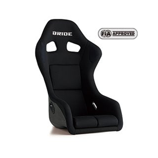 Bride Zeta III Plus Fixed Bucket Seat - Frp - Black-H31AMF - Rzcrewgarage