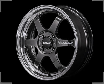 Rays Volk Racing TE37KCR Progressive Model - 15x5.5J - 4x100 - ET: 45 (Shining Black Metal/FDMC Rim)