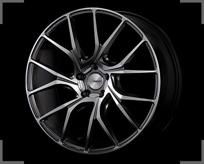Rays Homura 2X7TW - 20x9.5J - 5x114.3 - ET: 45/38 (Grace Silver DMC)